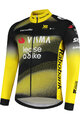 RAPIDGEAR Letnia koszulka kolarska z długim rękawem - VISMA TDF25 REPLICA JERSEY - żółty/czarny