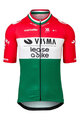 RAPIDGEAR Koszulka kolarska z krótkim rękawem - REPLICA VISMA HUNGARIAN CHAMP 2025 - czerwony/biały/zielony