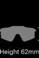 100% SPEEDLAB Okulary kolarskie - HYPERCRAFT - czarny