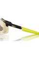 100% SPEEDLAB Okulary kolarskie - AEROCRAFT - czarny/żółty