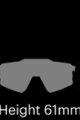 100% SPEEDLAB Okulary kolarskie - SLENDALE - różowy/biały