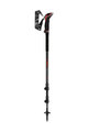 LEKI patyki - MAKALU 110-145 cm - czerwony/czarny