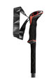 LEKI patyki - MAKALU 110-145 cm - czerwony/czarny