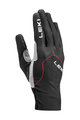 LEKI Kolarskie rękawiczki z długimi palcami - NORDIC SKIN 10.0 - czerwony/czarny
