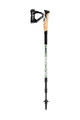 LEKI patyki - CROSS HIKE CARBON 100-135 cm - zielony/czarny