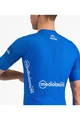 CASTELLI Koszulka kolarska z krótkim rękawem - GIRO107 CLASSIFICATION - niebieski