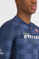 CASTELLI Koszulka kolarska z krótkim rękawem - #GIRO107 STELVIO - niebieski