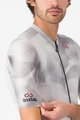 CASTELLI Koszulka kolarska z krótkim rękawem - GIRO ESPRESSO - szary
