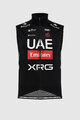 PISSEI Kamizelka kolarska - UAE TEAM EMIRATES - XRG 2025 OFFICIAL WATERPROOF - czarny