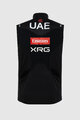PISSEI Kamizelka kolarska - UAE TEAM EMIRATES - XRG 2025 OFFICIAL WATERPROOF - czarny