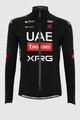 PISSEI Kolarska ocieplana kurtka - UAE TEAM EMIRATES - XRG 2025 GIACCA PRIMAPELLE OFFICIAL - czarny
