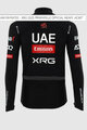 PISSEI Kolarska ocieplana kurtka - UAE TEAM EMIRATES - XRG 2025 GIACCA PRIMAPELLE OFFICIAL - czarny