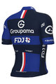 ALÉ Koszulka kolarska z krótkim rękawem - GROUPAMA FDJ 2025 - niebieski
