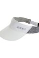 ZONE3 daszek - LIGHTWEIGHT RACE VISOR  - biały/szary