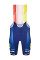 SANTINI Krótkie spodnie kolarskie z szelkami - LIDL TREK - BIB SHORTS