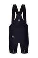 SANTINI Krótkie spodnie kolarskie z szelkami - TOUR DE FRANCE - BIB SHORTS - czarny