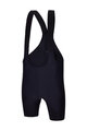 SANTINI Krótkie spodnie kolarskie z szelkami - TOUR DE FRANCE - BIB SHORTS - czarny