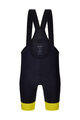 SANTINI Krótkie spodnie kolarskie z szelkami - TOUR DE FRANCE - BIB SHORTS - czarny