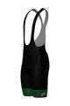 SANTINI Krótkie spodnie kolarskie z szelkami - TOUR DE FRANCE - BIB SHORTS - czarny