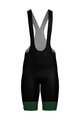 SANTINI Krótkie spodnie kolarskie z szelkami - TOUR DE FRANCE - BIB SHORTS - czarny