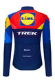 SANTINI Zimowa koszulka kolarska z długim rękawem - LIDL TREK 2025 - kolorowy