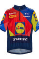 SANTINI Koszulka kolarska z krótkim rękawem - LIDL TREK 2025 - kolorowy