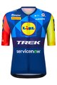 SANTINI Koszulka kolarska z krótkim rękawem - LIDL TREK - JERSEY