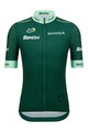 SANTINI Koszulka kolarska z krótkim rękawem - TOUR DE FRANCE - GREEN JERSEY - zielony