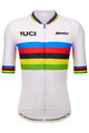 SANTINI Koszulka kolarska z krótkim rękawem - UCI WORLD CHAMPION - kolorowy