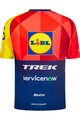 SANTINI Kolarska koszulka z krótkim rękawem - LIDL TREK - TECHNICAL T-SHIRT