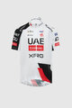 PISSEI Koszulka kolarska z krótkim rękawem - UAE TEAM EMIRATES - XRG 2026 REPLICA JUNIOR - biały/czarny/czerwony