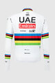 PISSEI Letnia koszulka kolarska z długim rękawem - UAE TEAM EMIRATES 2024 - kolorowy