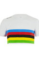 SANTINI Kolarska koszulka z krótkim rękawem - UCI OFFICIAL WORLD CHAMPION - kolorowy