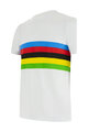 SANTINI Kolarska koszulka z krótkim rękawem - UCI OFFICIAL WORLD CHAMPION - kolorowy