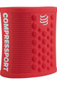 COMPRESSPORT frotka na rękę - SWEATBANDS 3D.DOTS - czerwony/biały