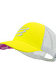 COMPRESSPORT Czapka kolarska - TRUCKER CAP - żółty/szary