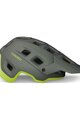 MET Kask kolarski - TERRANOVA MIPS - szary/żółty