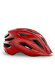 MET Kask kolarski - CROSSOVER - czerwony