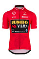 AGU Koszulka kolarska z krótkim rękawem - JUMBO-VISMA 2019 - czerwony