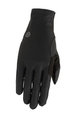 AGU Kolarskie rękawiczki z długimi palcami - RACEDAY WINDPROOF - czarny