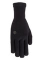 AGU Kolarskie rękawiczki z długimi palcami - MERINO WATERPROOF - czarny