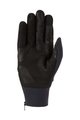 AGU Kolarskie rękawiczki z długimi palcami - NEOPRENE LIGHT+ZIP - czarny