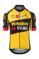 AGU Koszulka kolarska z krótkim rękawem - JUMBO-VISMA 2021 - czarny/żółty
