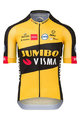 AGU Koszulka kolarska z krótkim rękawem - JUMBO-VISMA 2021 - czarny/żółty
