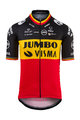 AGU Koszulka kolarska z krótkim rękawem - JUMBO-VISMA 2021 - czarny/czerwony/żółty