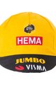 AGU Czapka kolarska - JUMBO-VISMA 2022 - żółty/czarny