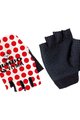 AGU Kolarskie rękawiczki z krótkimi palcami - JUMBO-VISMA 2022 - czerwony/biały