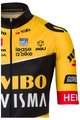 AGU Koszulka kolarska z krótkim rękawem - JUMBO-VISMA 23 KIDS - żółty/czarny