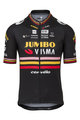 AGU Koszulka kolarska z krótkim rękawem - JUMBO-VISMA TRIPLE VICTORY 2023 - czarny
