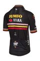 AGU Koszulka kolarska z krótkim rękawem - JUMBO-VISMA TRIPLE VICTORY 2023 - czarny